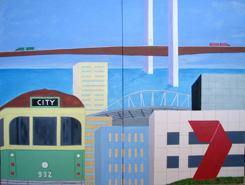 Telstra Dome and Bolte Bridge 08